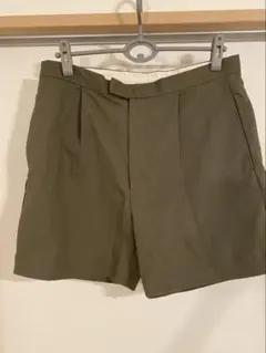 BEAMS チノショートパンツ オリーブのサムネイル