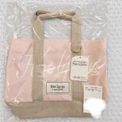Her lip to ルミネ新宿店限定 mini tote ピンク - メルカリ