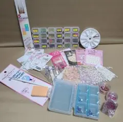 ネイル用品 ネイルパーツ おまとめセット ネイルアート オマケ追加あり