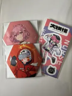 nqrse だるまいずごっど 大妖怪 シール マグネットセット