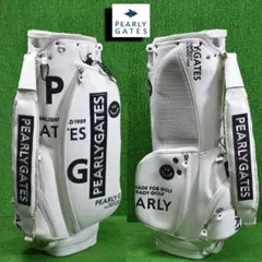 PEARLY GATES キャスター付キャディバック 未使用品 ビジュー装飾付