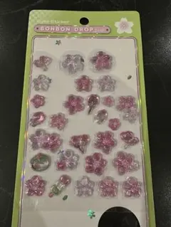 【正規品】ボンボンドロップシール　和柄　桜