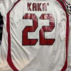 ACミラン KAKA' 22番 シャツ ユニフォーム チャンピオンズリーグ