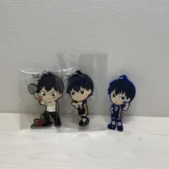 ハイキュー 影山飛雄ストラップ 3個セット