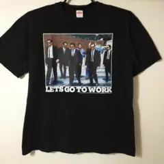 美品　レザボアドッグス　LET'S GO TO WORK　Tシャツ　黒　ＸＬ