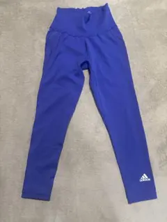adidas レディース レギンス ブルー