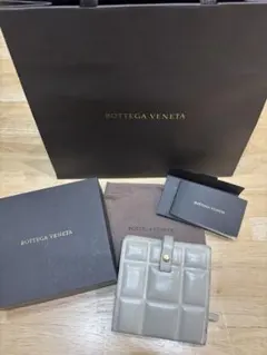 箱付き　ボッテガヴェネタ 2つ折り財布 ウォレット