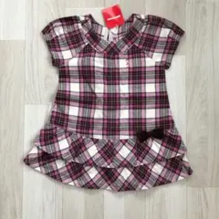 ミキハウス ワンピース　チェック