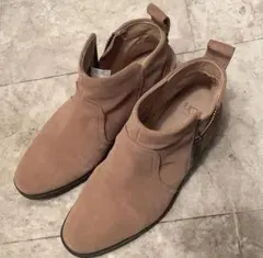 UGG ベージュ スエード アンクルブーツ