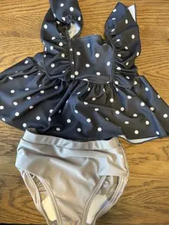 ブランシェス ドットフリルセパレート水着