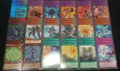 【オークション】蒼救デッキパーツ18種51枚セット【24時間以内発送】