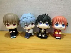 るかっぷ銀魂／銀八先生 フィギュア4体セット坂田銀八／沖田総悟／土方十四郎／神楽