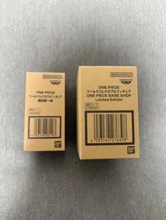 2種セット ONE PIECE BASE SHOP ワーコレ 尾田栄一郎 ルフィ