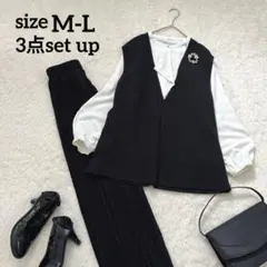 新品あり　ママスーツ　入学式　七五三　セレモニースーツ　3点セット　大きいサイズ