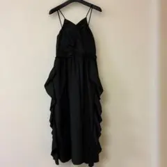 黒キャミソールワンピース