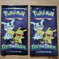 ポケモンカード Trick or Trade 2パックセット