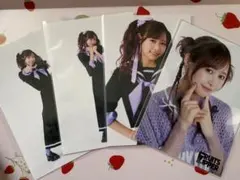 FRUITS ZIPPER 仲川瑠夏 生写真セット
