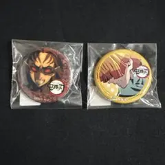 鬼滅の刃 絵巻カフェ ufotable 缶バッジ 響凱 我妻善逸 セット