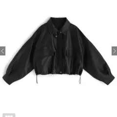 【GRL】襟2Wayレザーブルゾン[fo1951] 新品未使用　グレイル