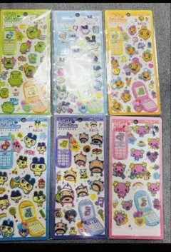 コンプリートセット　たまごっち　平成はっぴーフォン　6枚セット