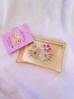 Hello Kitty 日焼けキティ　フラットポーチ
