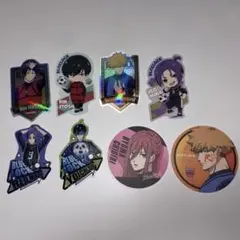 ブルーロック キャラクター ステッカー 8枚セット
