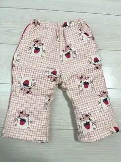 モイモルン　ベリー中綿パンツ　雪遊び　防寒　防水