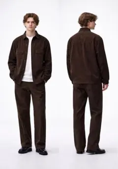 GU 長袖コーデュロイセットアップ S （上着のみ）