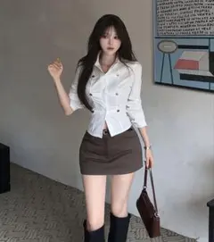 韓国通販　amood トップス　シャツ