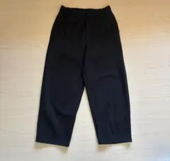 m*r様 UNIQLO U 黒のイージーパンツ ゴムウエスト