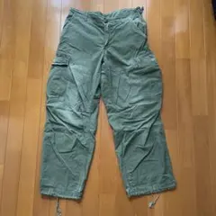67年 US ARMY ジャングルファティーグパンツ S-R ノンリップ - メルカリ