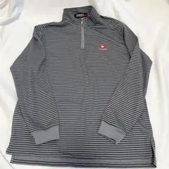 le coq sportifハーフジップ ボーダー　長袖　シャツ メンズ　M