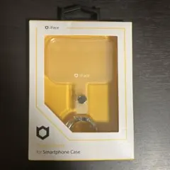 ●未開封● iFace Hang and ストラップホルダー（クリア・フロスト）