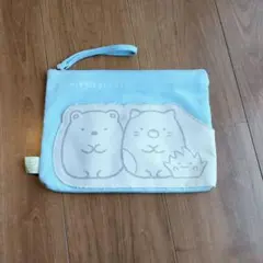 すみっコぐらし ポーチ 水色