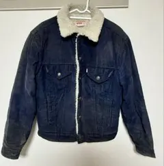70s Levi's/コーデュロイ ボアジャケット/38