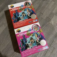 ワンピース TAMASHI BOX 麦わらの一味集結フィギュア 2体セット