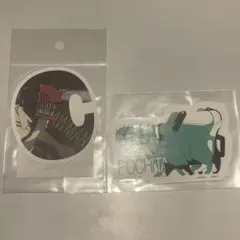 アニメ　チェンソーマン　ダイカットステッカー　チェンソーマン&ポチタ