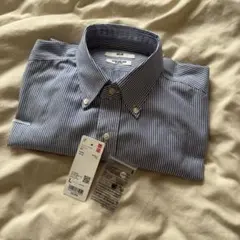 スーパーノンアイロンジャージースリムシャツ/ボタンダウン　Lサイズ