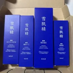 KOSÉ 雪肌精 クレンジング　洗顔　化粧水　乳液 4点セット