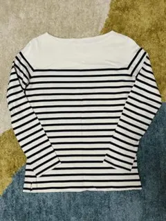 【無印良品】ボーダーカットソーのサムネイル