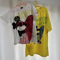 ミッキー Tシャツ 2枚セット