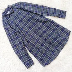 BEAUTY &YOUTH  長袖シャツ (S) チェック柄 カジュアル