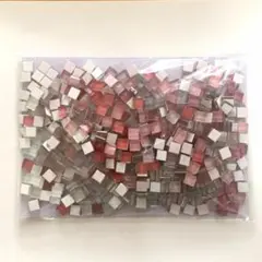 500g ピンク系MIX ガラスタイル モザイクタイル