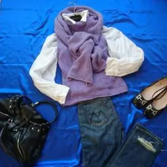 マフラー ニット