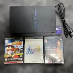 【ジャンク品】PlayStation 2 本体 + ゲーム3本セット