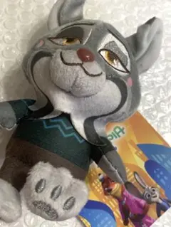 ナムコ限定　ズートピア2 赤いほっぺ マスコット ぬいぐるみ パウバート