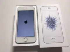 中古　iPhone SE Silver 128 GB SIMフリー
