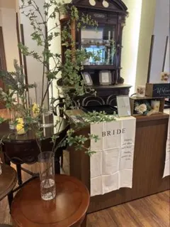 結婚式 受付 タペストリー ウェルカムスペース