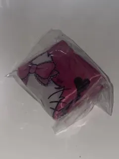 ガーリーアソートコレクション ガチャ ポーチ 黒ピンク ギャル 平成