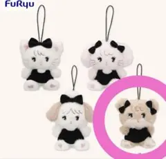 mikko characters BLACK RIBBON マスコット ラテ